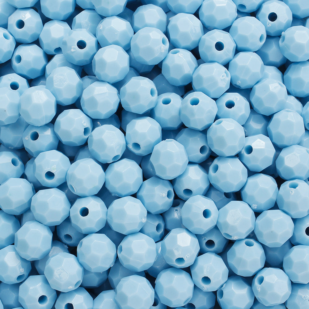 Luminous Multilateral Ball Acrylic Beads