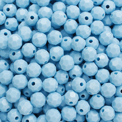 Luminous Multilateral Ball Acrylic Beads