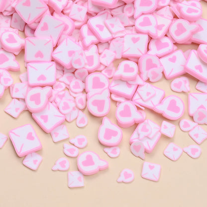 Love Polymer Clay Beads