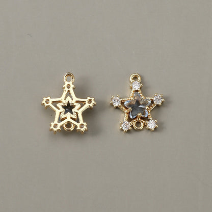 Glass Star Pendants