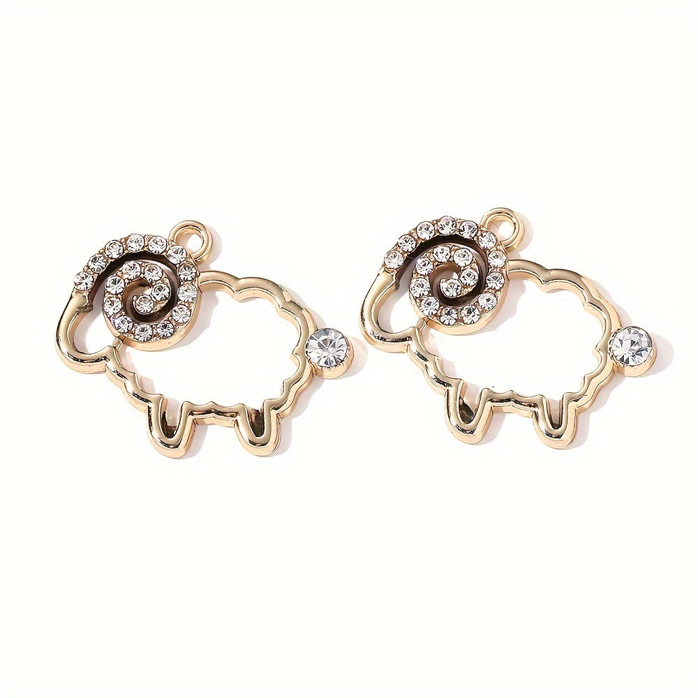 Golden Animal Alloy Pendant Set