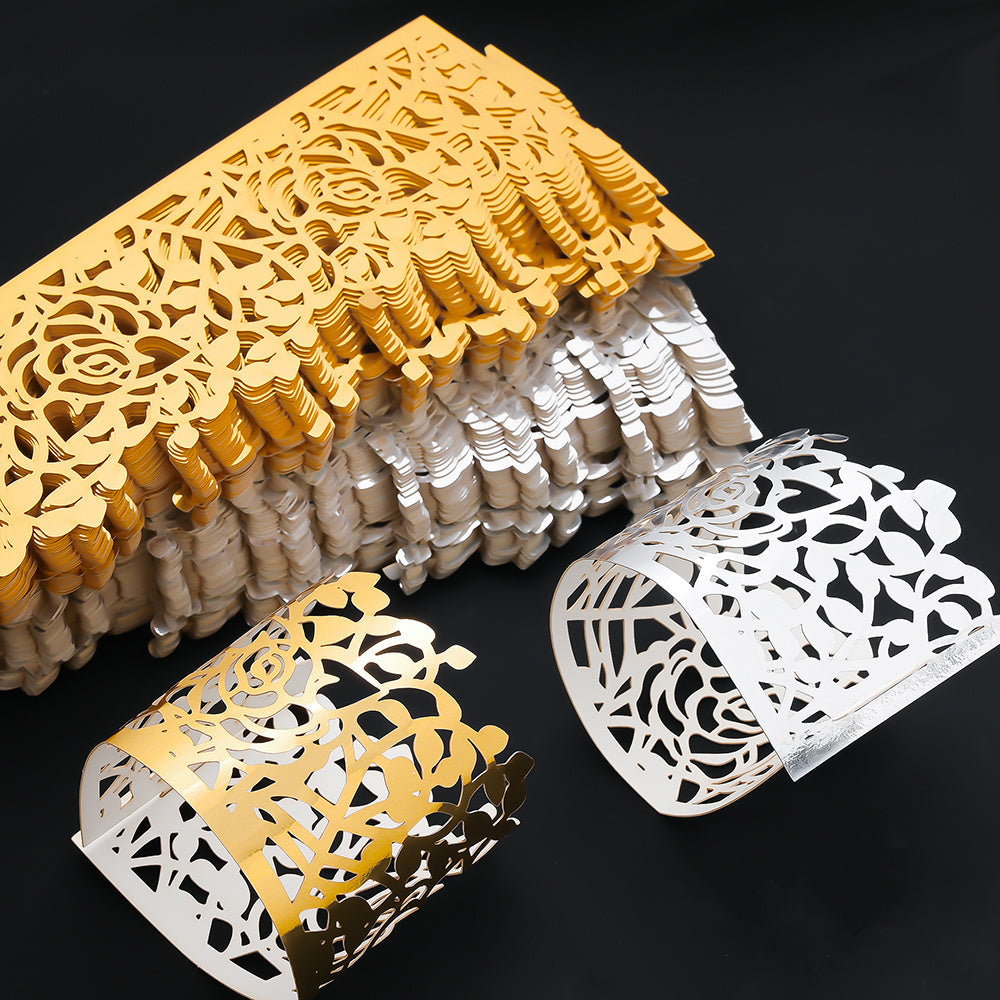 Hollow Pattern Napkin Rings