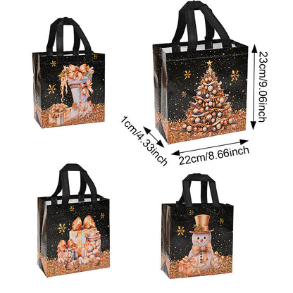 Christmas Non-Woven Gift Tote Bags