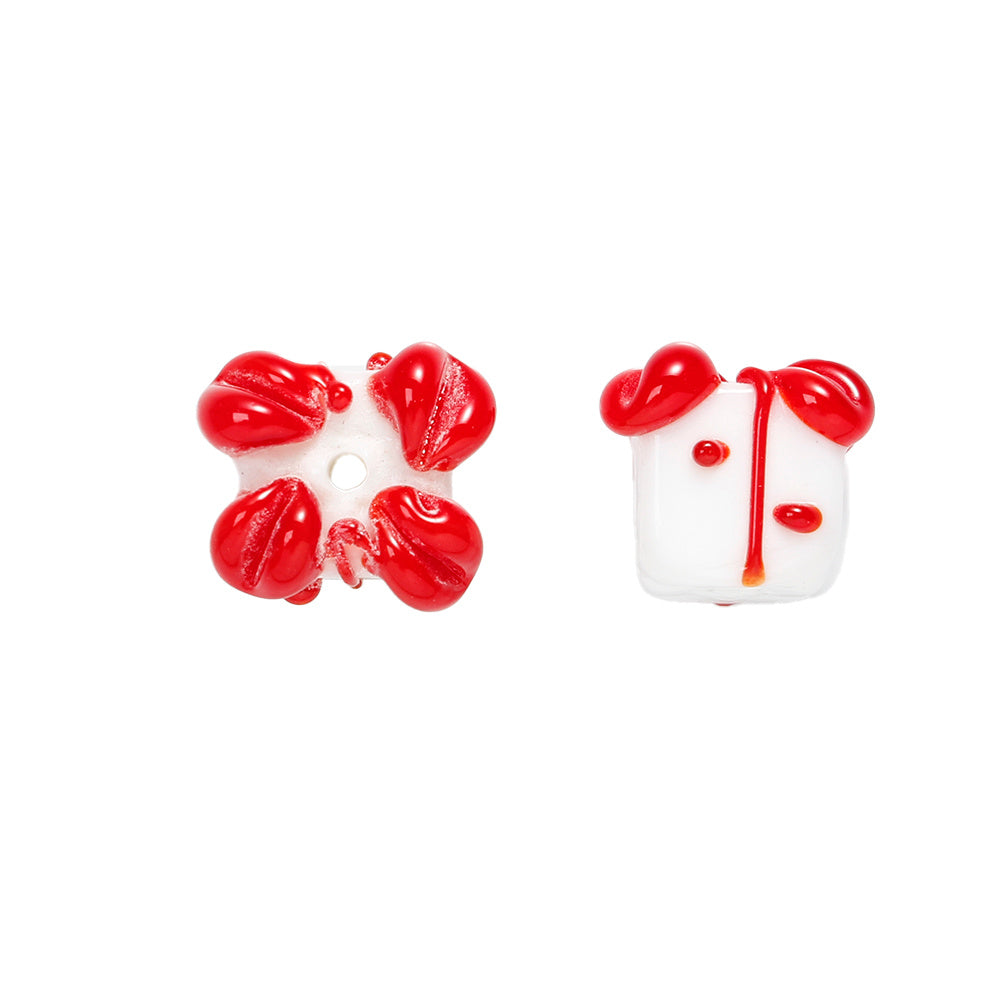 Christmas Glass Beads