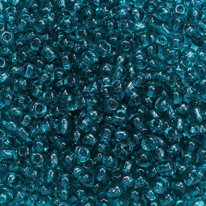 210PCS 4mm Clear Round Glass Spacer Beads