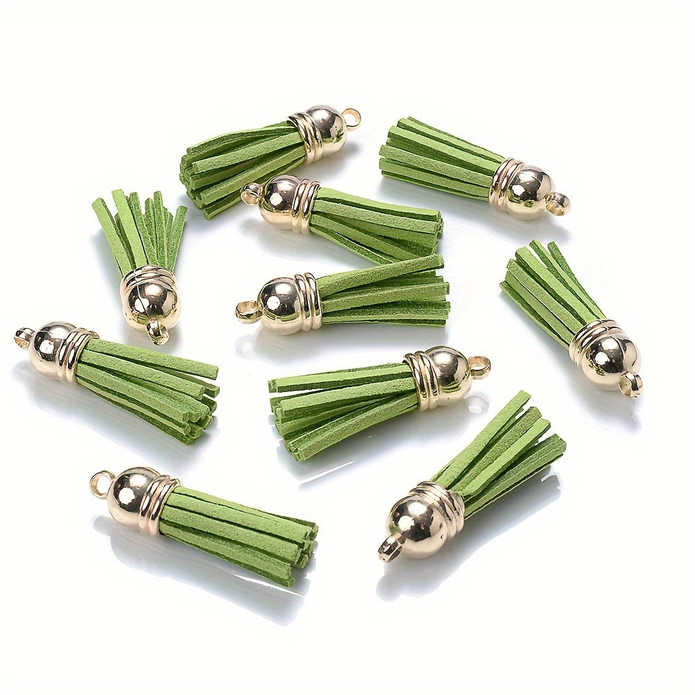 Colorful Polyester Tassel Pendants