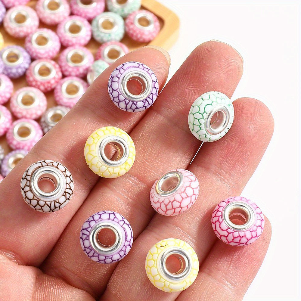 Acrylic Large Hole Beads