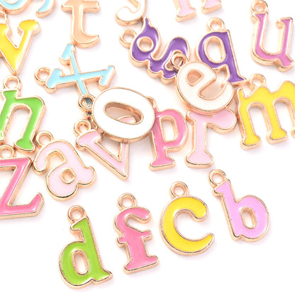A-Z Letter Alloy Pendant Charms