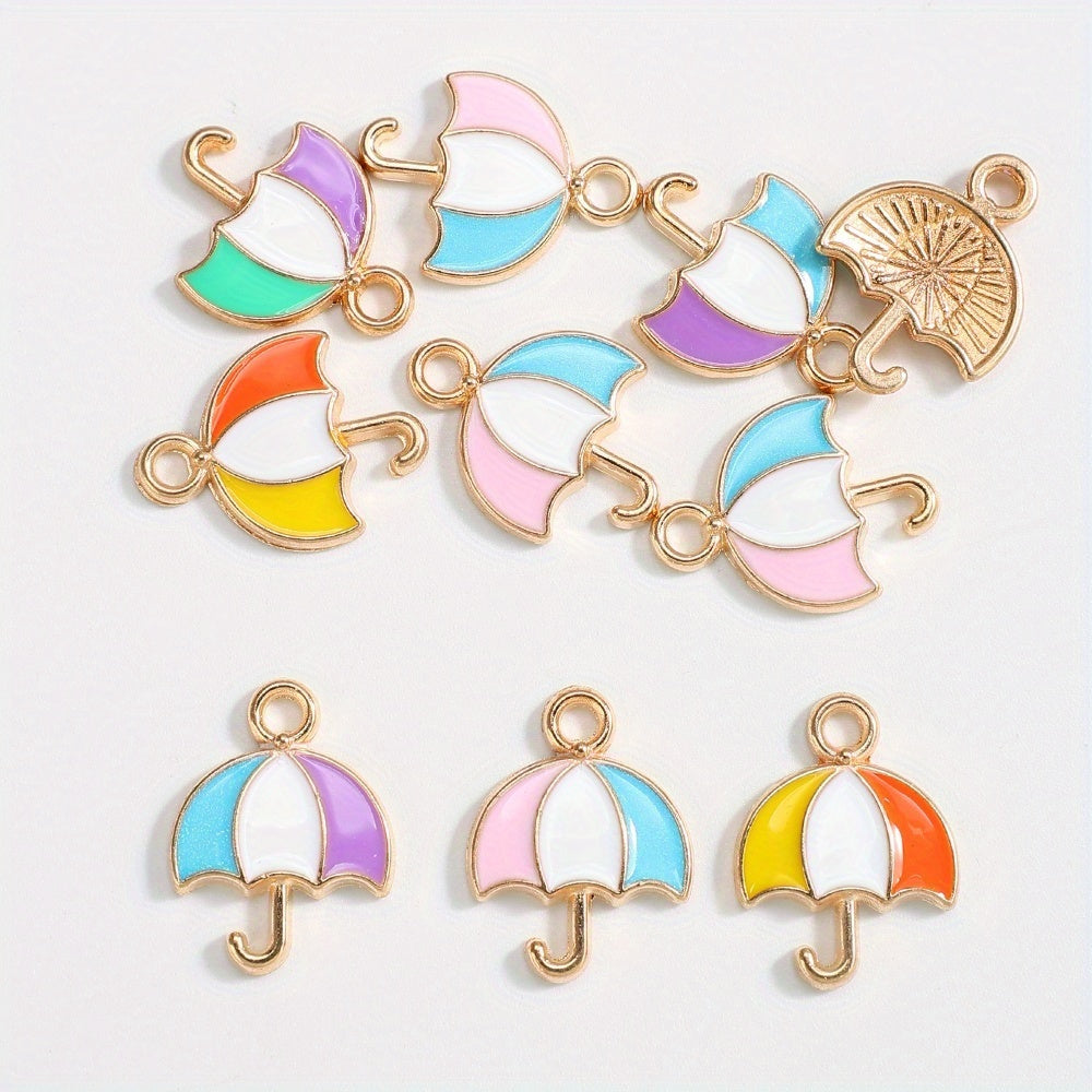 Umbrella Shape Alloy Pendants