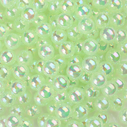 Colorful Clear Acrylic Beads