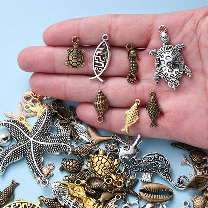 Vintage Ocean Alloy Pendants