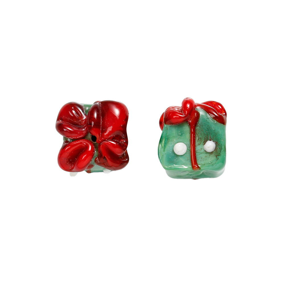 Christmas Glass Beads