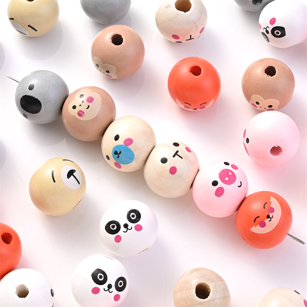 Animal Series Wooden Beads