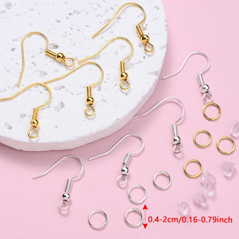 Gold Silver Earring Hook Set