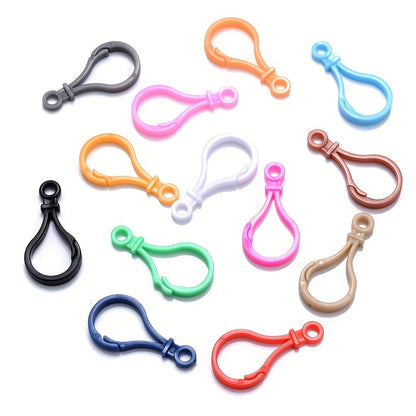 Lamp Shape Acrylic Lobster Clasps