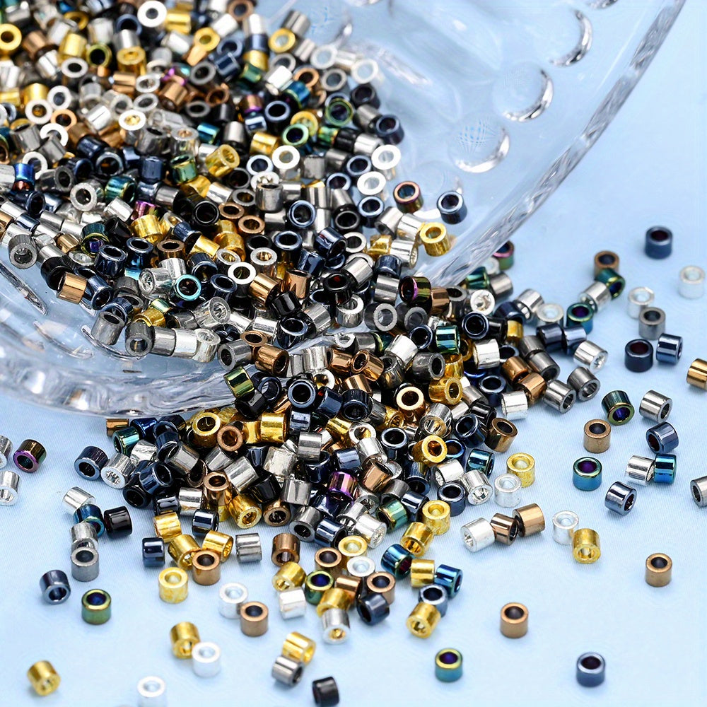 Antique Metal Plated Rice Beads
