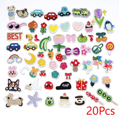 Mixed Style Embroidery Patches