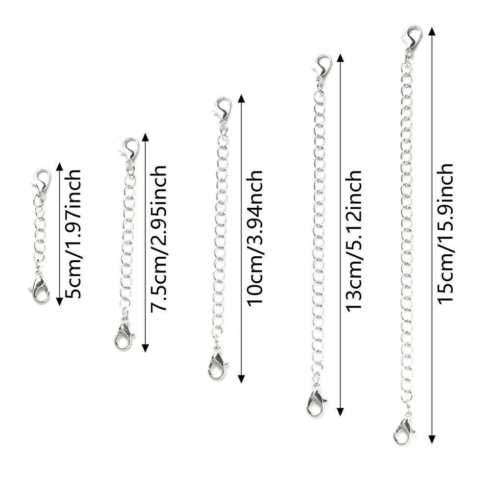 Gold White K Lobster Clasp Chains