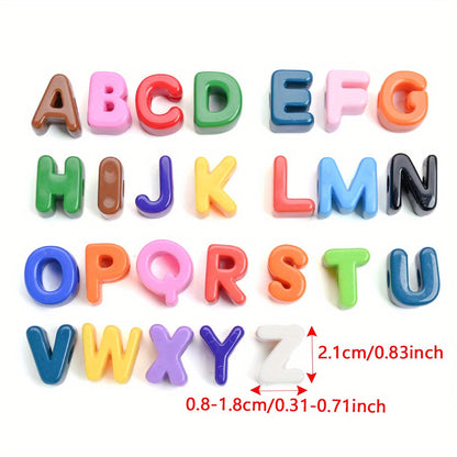 A-Z Acrylic Letter Spacer Beads