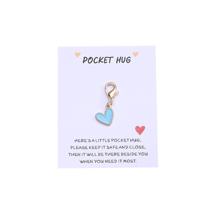 Heart Keychain with Thank You Card