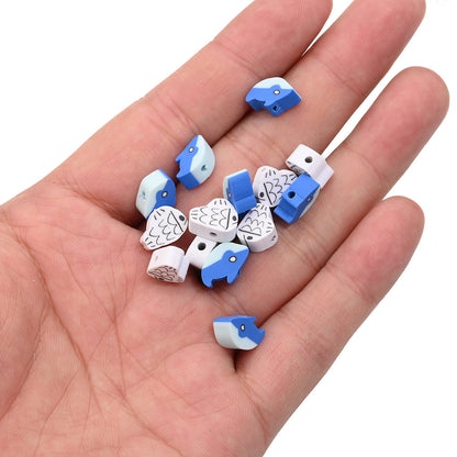 Shark Polymer Clay Beads