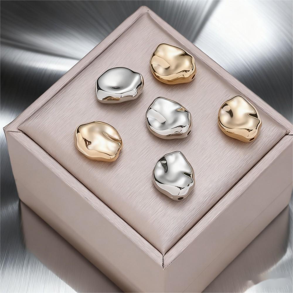 Modern Irregular Faceted Beads