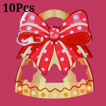 9/10-Piece Random Christmas Gift Bag Set