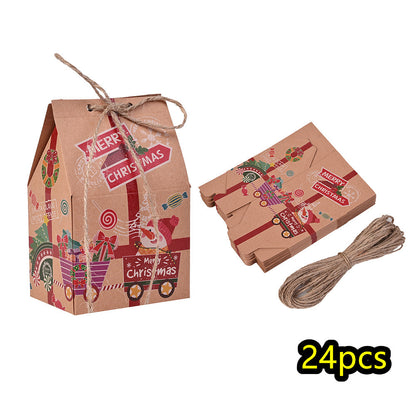 Christmas House Shaped Gift Boxes