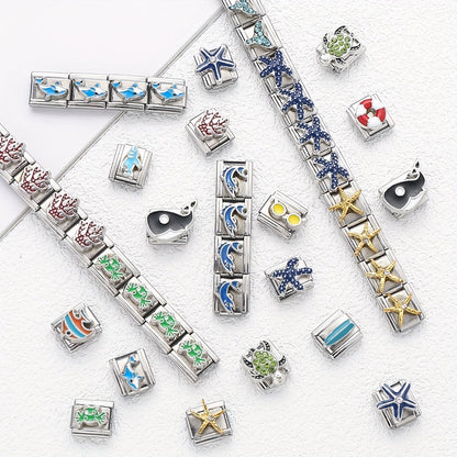 1PC Stainless Steel Modular Bracelet Link Set