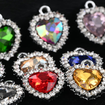 Heart Alloy Pendants