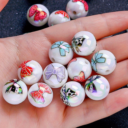 Butterfly Acrylic Beads