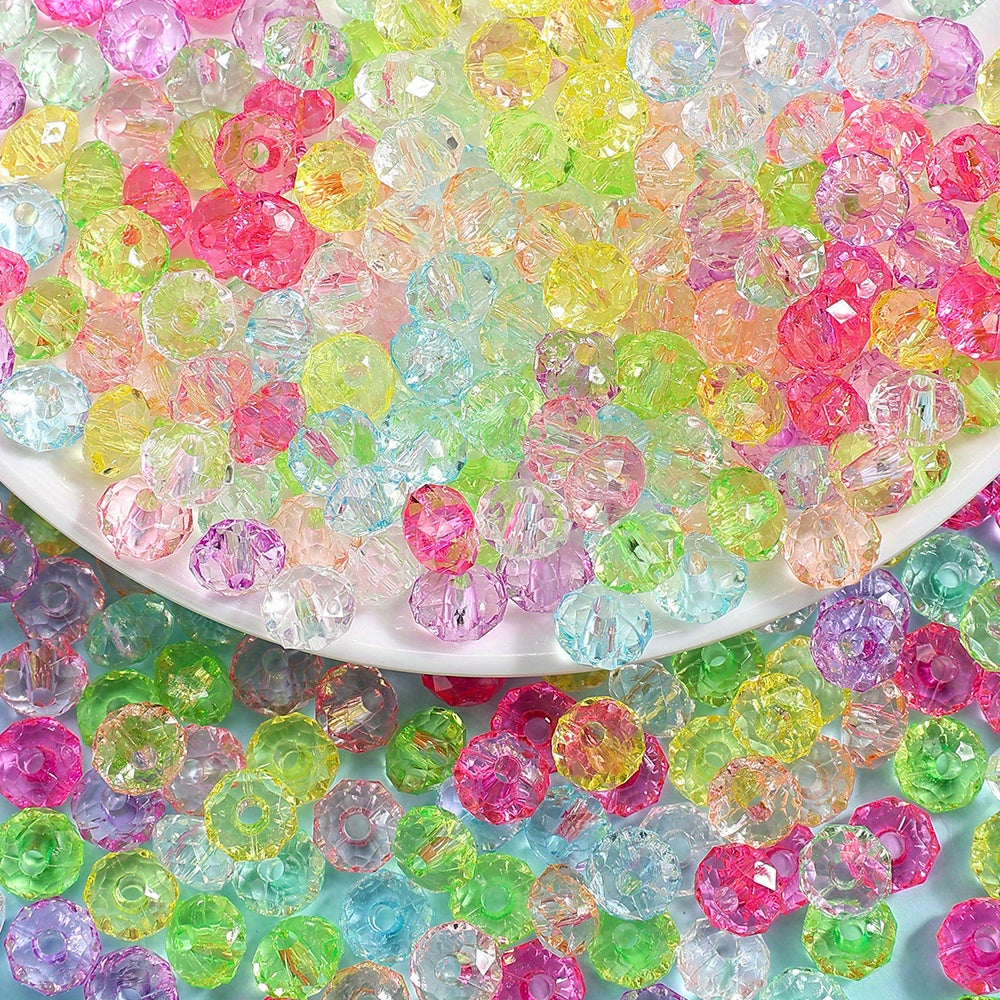 Faceted Acrylic Beads