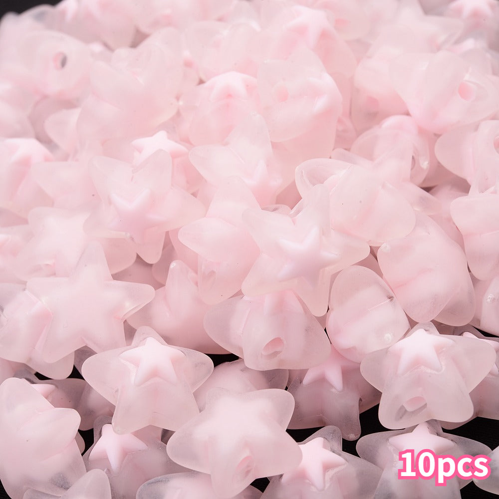 16 mm Acrylic Star Beads