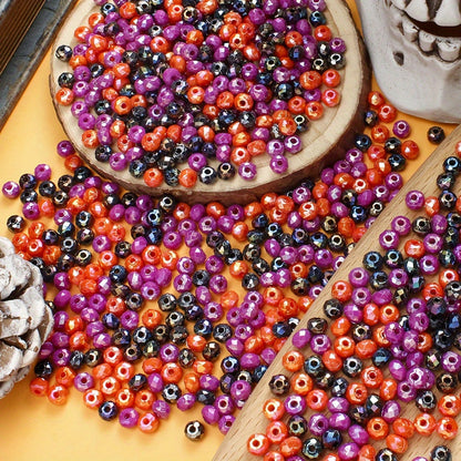 Halloween Wheel Shape Acrylic Beads