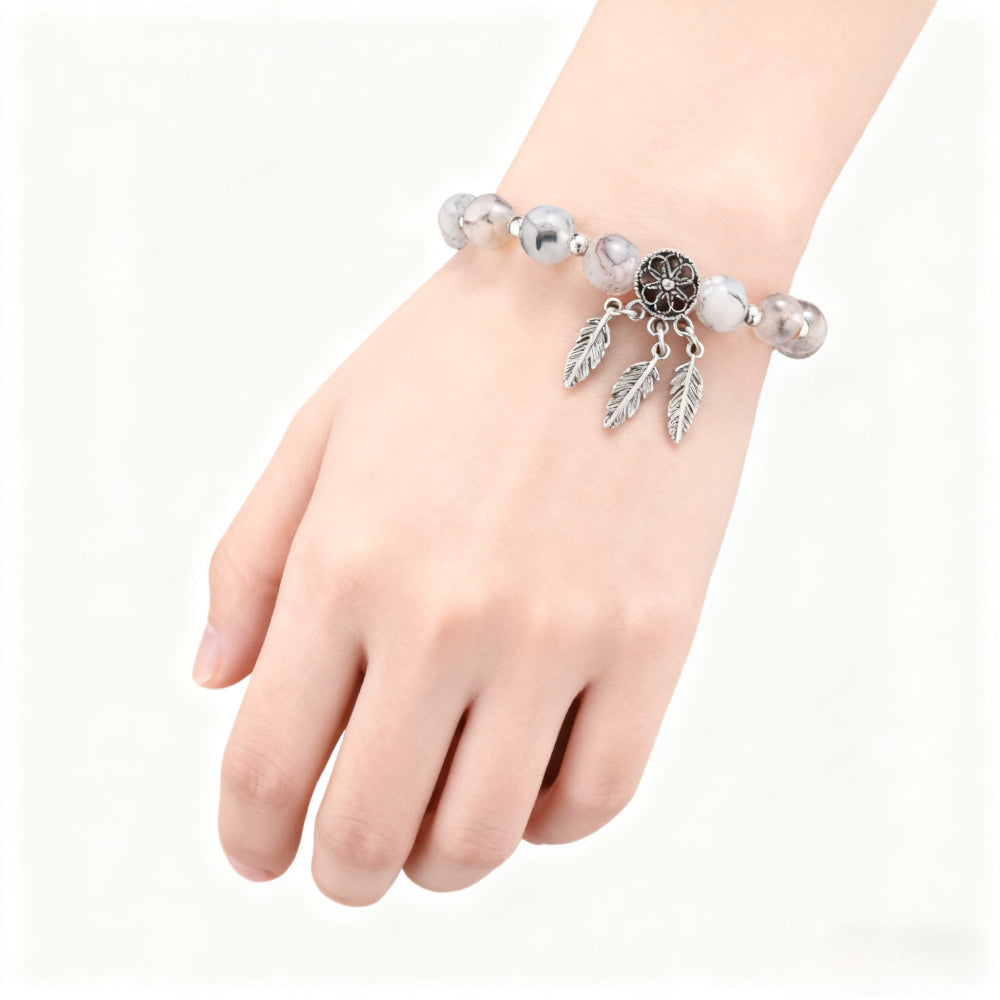 Dream Catcher Alloy Large Hole Beads