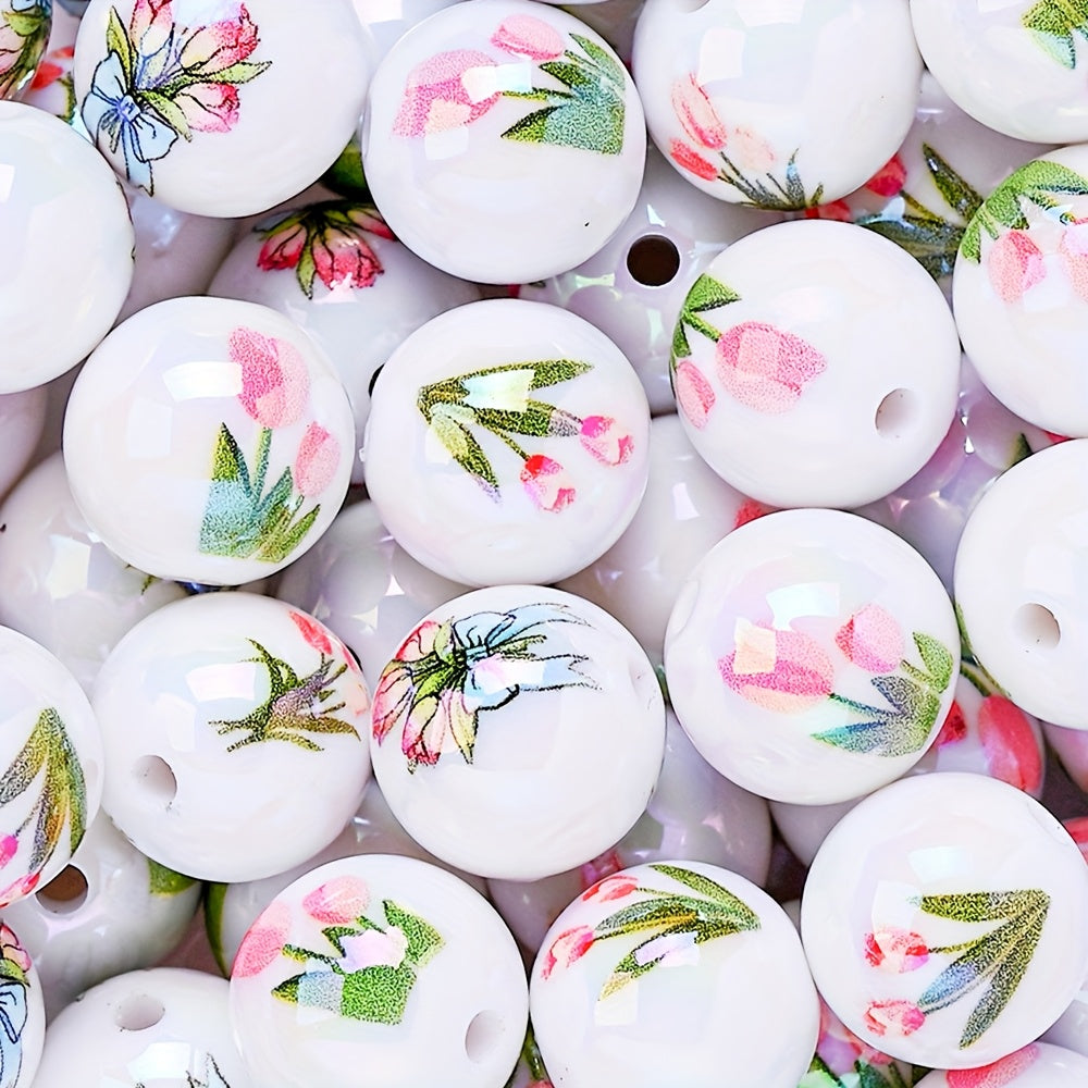 Tulip Cherry Blossom Beads