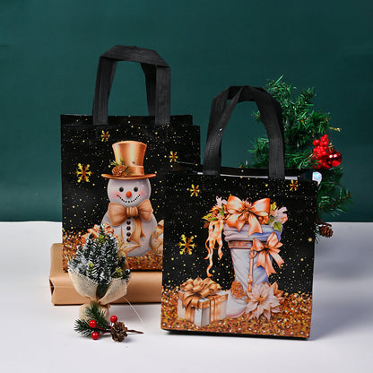 Christmas Non-Woven Gift Tote Bags
