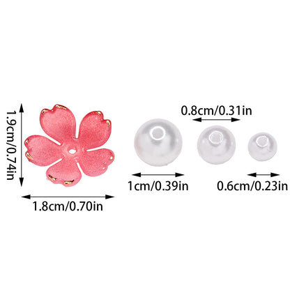 Cherry Blossom Acrylic Bead DIY Kit