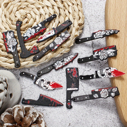 Horror Bloody Style Acrylic Beads