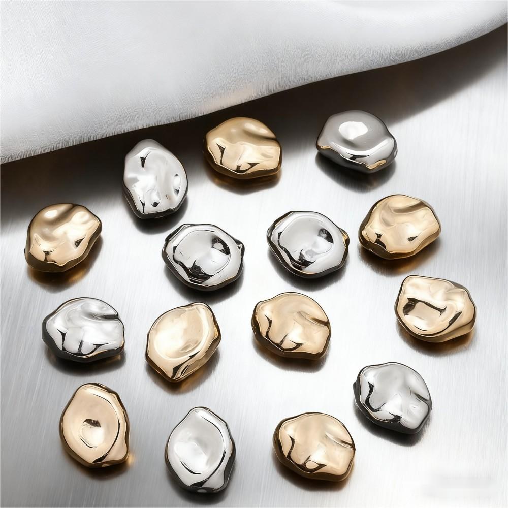 Modern Irregular Faceted Beads