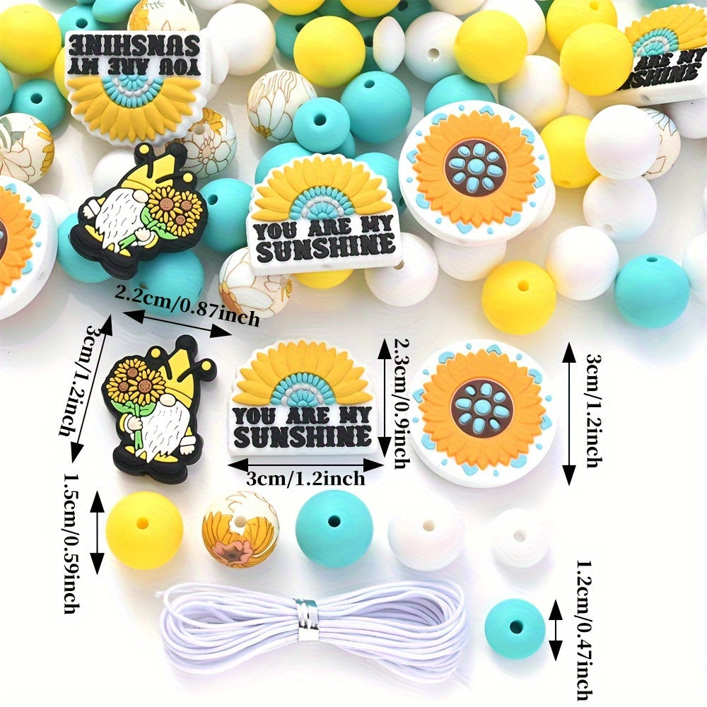 Daisy Series Silicone Beads Set