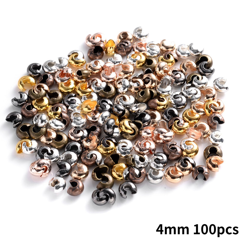 Color Round Overlay Press Joint Beads
