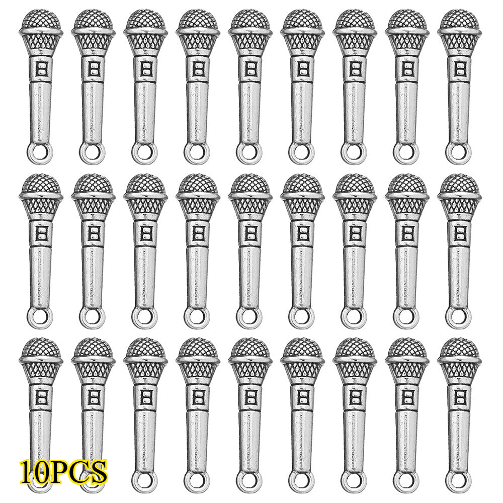 Microphone Alloy Pendants