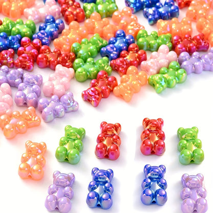 Acrylic Bear Beads