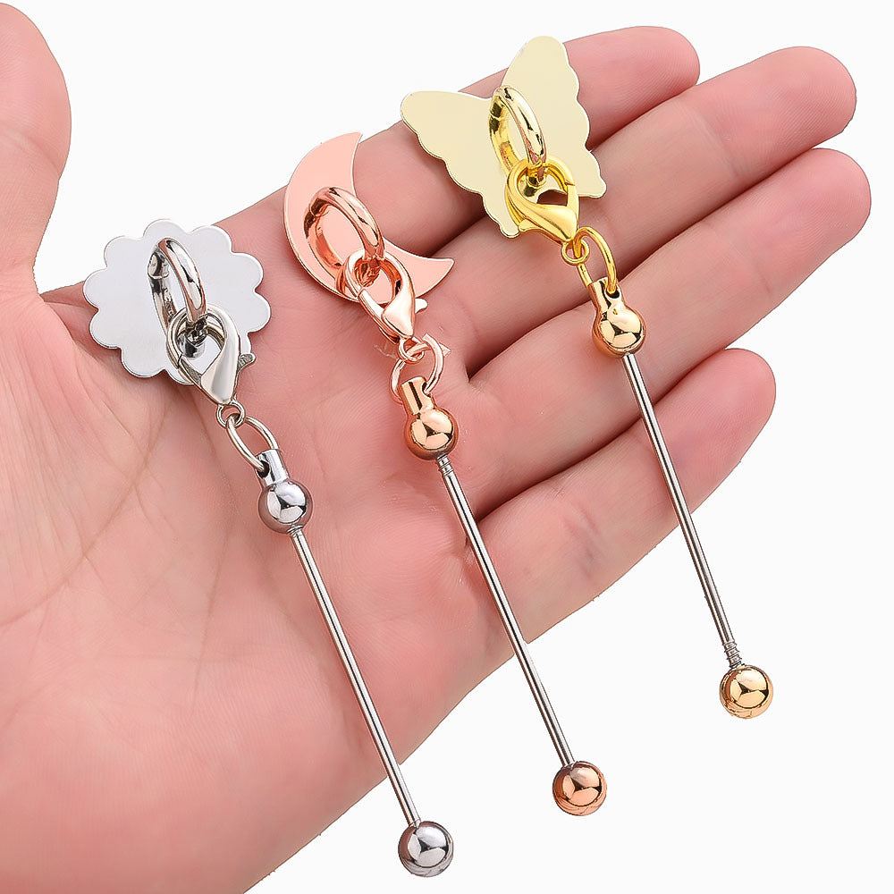 DIY Keychain Making Kit with Flatback Charms