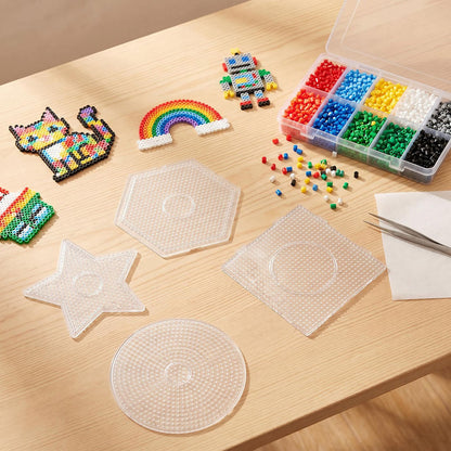 4-Pin Transparent Plastic Bead Board