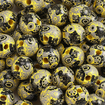 Bohemian Wooden Beads