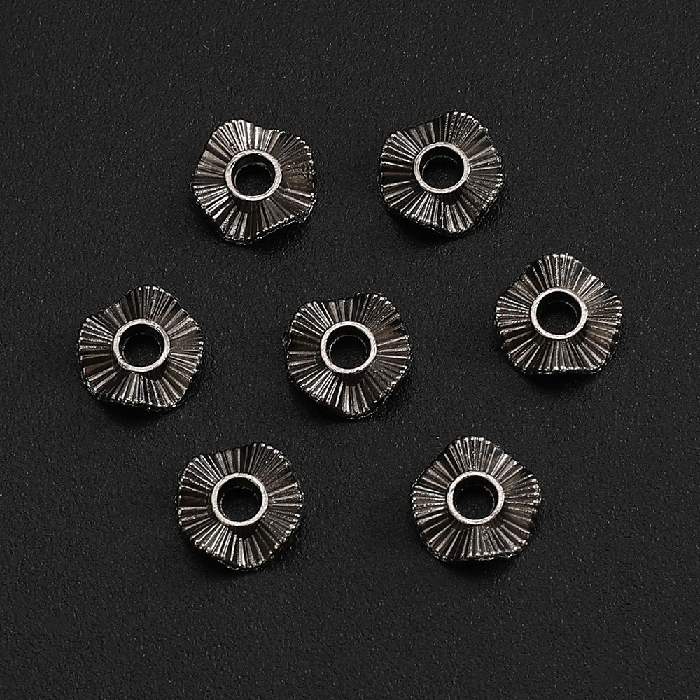 Wave Alloy Beads