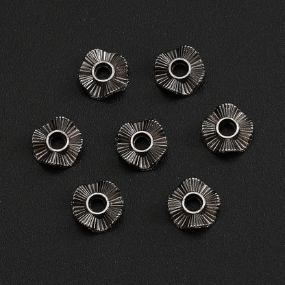 Wave Alloy Beads