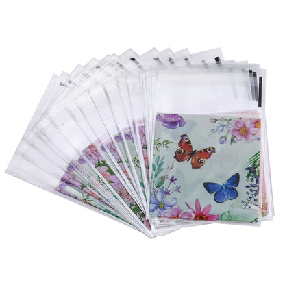 Butterfly Pattern Self-Adhesive OPP Packaging Bags